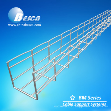 stainless steel wire mesh type cable tray 100x100 (manufacture)